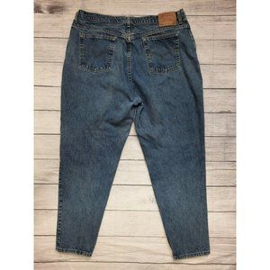 Vintage Levis 550 Mom Blue Jeans Size 24W USA Made